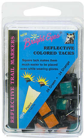 Lewis Colored Trail Tacks Green/Orange 50 pk. Model: GO