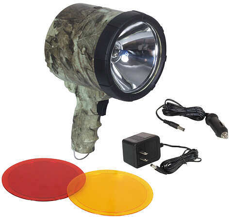 Optronics 2 Million Candle Power Rechargeable Camo Quartz Spot Light 110V/12V Watt