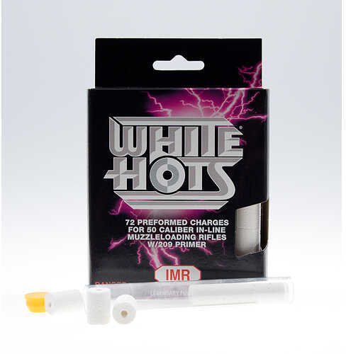 IMR White Hot Pellets 50Gr-50Cal. 72 charges/Pack