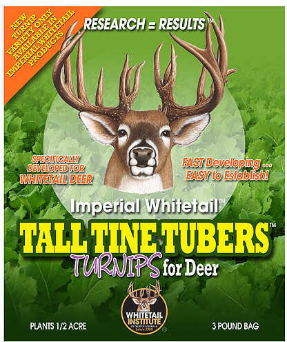 Whitetail Institute Tall Tine Tubers Seed .5 Acre 3 lb. Model: TT3