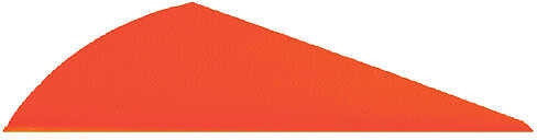 Bohning Blazer X2 Vanes Neon Orange 100 pk. Model: 10762NO185