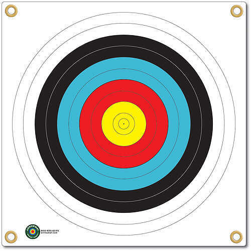 Arrowmat Foam Target Face 4 Color Round 17x17 in. Model: AM4C17