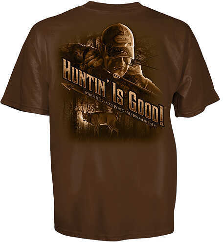 Club Red Huntin Bucks T-Shirt Lg Chestnut