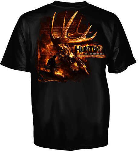 Club Red Huntin Ruts T-Shirt Md Black