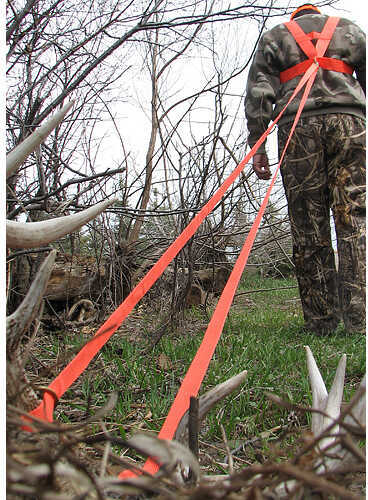 Heavy Hauler Deer Drag Harness Orange