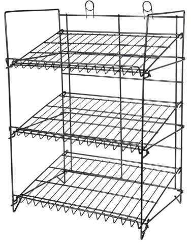 Ridge Counter Rack 3 Shelf Black Model: C3S-black