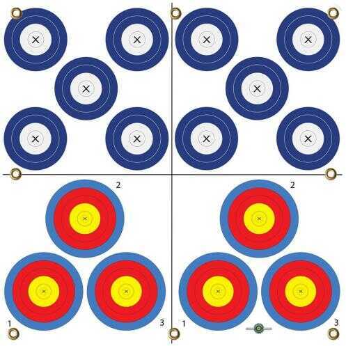 Arrowmat XL Foam Target Face Multi Spot 34x34 in. Model: AMMS34