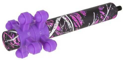 BowJax MaxJax Stabilizer Muddy Girl/Purple 7 in. Model: 1049muddy