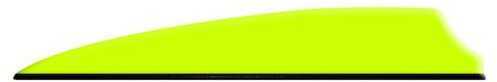 Q2i Fusion X-II Vanes Neon Yellow 3 in. 100 pk. Model: Q2i7046