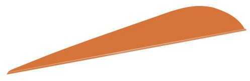 Q2i Duravane-II Vanes Neon Orange 4 in. 100 pk. Model: Q2i12044