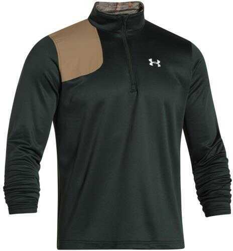 Under Armour Borderland 1/4 Zip Canopy Green Large Model: 1259204-359-LG