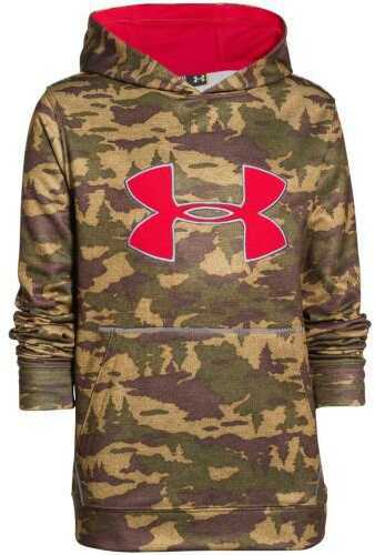 Under Armour Youth Storm Caliber Hoodie Deer Hide Small Model: 1265756-264-SM