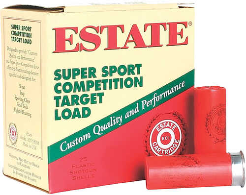 Estate Super Sport Competition Target Load 12 ga. 2.75 in. 2 3/4 Dr. 1 1/8 oz. 7.5 Shot 25 rd Model: SS12L 7.5