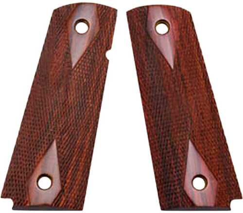 Kimber Rosewood Double Diamond Grips Fits Custom & Pro 1911 Models