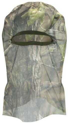 Hot Shot Sierra Full Mesh Face Mask Elastic Band Green Camo