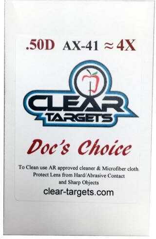 Axcel Docs Choice Lens X-41 4X Model: AX41-CTDC-4X