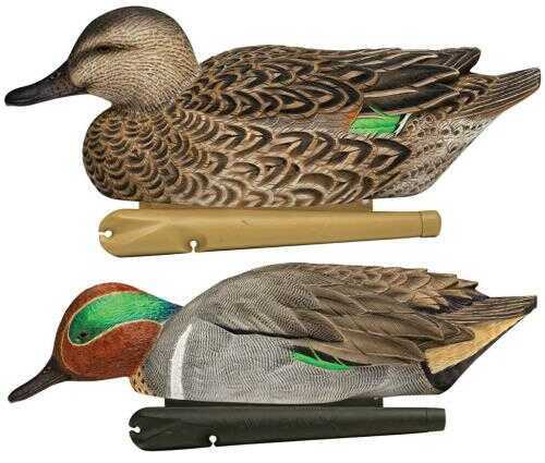 Avian X Top Flight Duck Decoy Green Wing Teal Floater 6 pk. Model: 8081