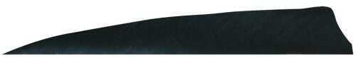 Gateway Shield Cut Feathers Black 4 in. RW 100 Pk. Model: 400RSSBK-100