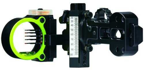 Axcel Bow Sight Accu Hunter 41mm Housing .019" W/Scope Black