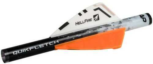 Nap Nap-60-034 Quickfletch Hellfire Fletching White/Orange/Orange