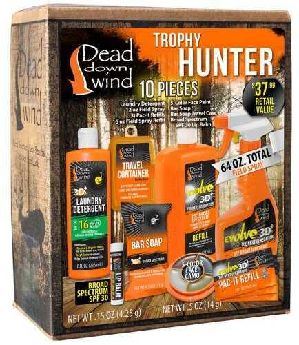 Dead Down Wind 2085 Trophy Hunter Scent Elimination Kit 10 Pieces