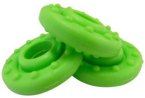 BowJax SilenceSaver Stabilizer Dampener Neon Green 3 pk. Model: 1107flogreen