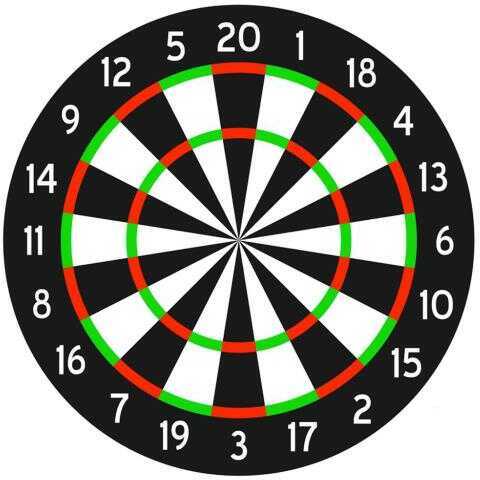 DuraMesh Archery Target Dartboard 25 in. x 32 in. Model: DM111