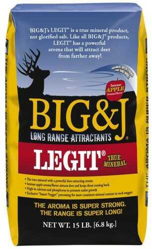 Big and J Legit Mineral Mix 15 lbs. Model: BB2-LG15