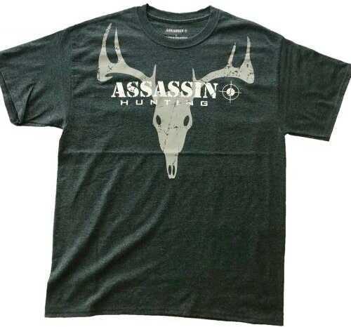 Assassin T-shirt Deer Skull Black X-large Model: Mtblkdeer-xl