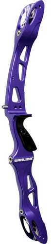 Sanlida Miracle X9 Recurve Riser Purple 25 in. Right Hand