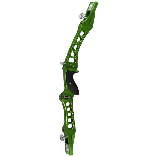 Mybo Wave Recurve Riser Lizard Green 25 in. LH Model: 722895