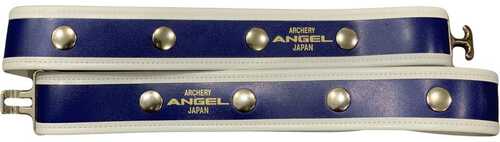 Angel Quiver Belt Blue with White Trim Medium Model: AB-BL-MD