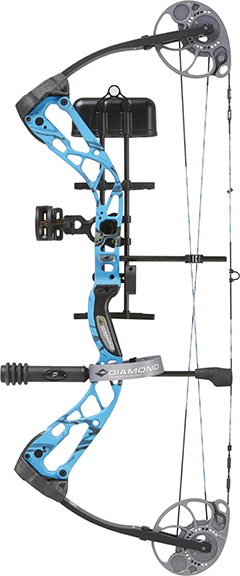 Diamond Edge SB-1 Bow Package Electric Blue Blaze 70 lb. RH Model: A12978