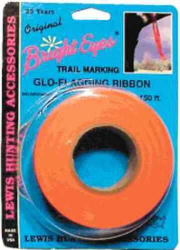 Lewis Flagging Ribbon Glo 1In X 150ft Carded