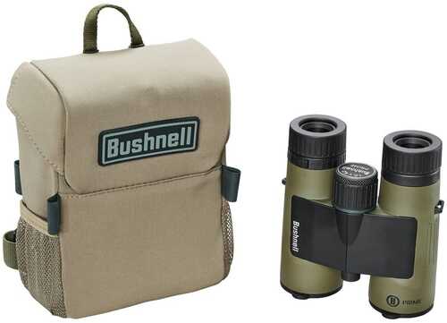 Bushnell Prime BINO 10X42 Grn W/Vault  BP1042VTC