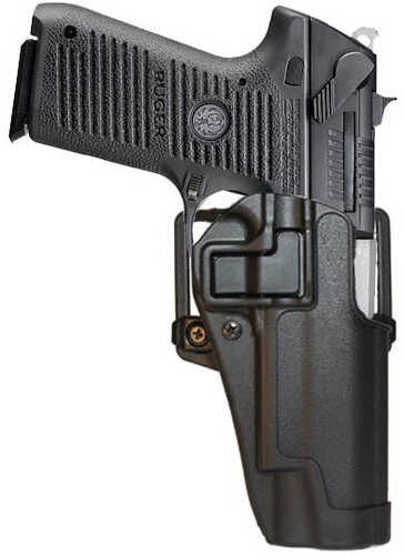 Blackhawk 410512BKR Serpa CQC Concealment Matte Polymer OWB Ruger P95 Right Hand