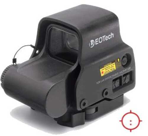 Eotech EXPS32 Holographic Weapon Sight 1x 68 MOA Ring/2 Red Dot Black CR123A Lithium (1)