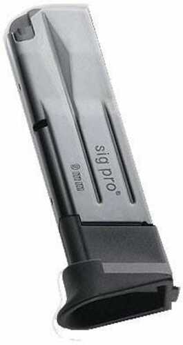 Sig Sauer MAG2022915 SP2022, SP2009 & SP2340 9mm Luger 15 Round Steel Blued Finish