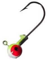 Lucky Strike Tri-Color Jighead 1/8Oz 8Pk Chartreuse/Black/White Md#: TCH18Pb-52-8