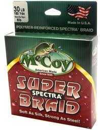 Mccoy Super Spectra Braid 150Yd 8Lb Hi-Viz Orange Md#: 46008