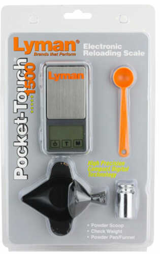 Lyman 7750725 Pocket Touch Reloading Scale 1 Multi-Caliber 1500 GR