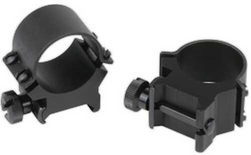 Simmons Weaver 1" Extra High Scope Rings With Gloss Black Finish Md: 49162