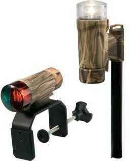 Attwood Portable Led Navigation Light Kit Clamp On Led Bow & Stern Realtree Max 4 Model: 14191-7