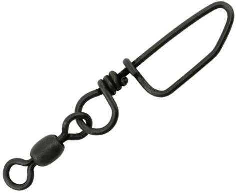 Afw Coastlock Snap Swivels #3 24Pk Black 30Lbs