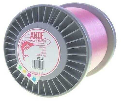 Ande Premium Mono Line Pink 100# 2Lb Spool Model: PP-2-100