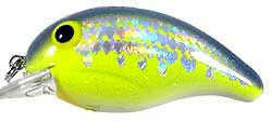 Bandit Double Deep Diver 1/4 Chartreuse Fleck Md#: 300-D66