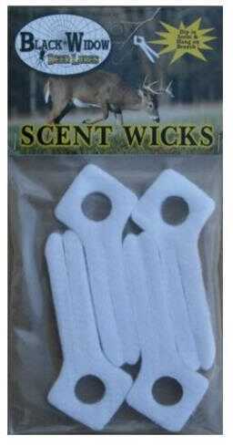 Black Widow Deer LURES Maker Scent WICKS 4 Pack