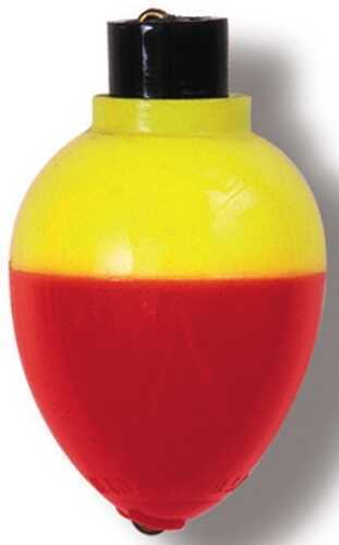 BETTS PLAS SNAP ON PEAR 7/8" OR/YEL