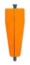 Comal Popping Float Weighted With Rattle 4In Orange 12Bx