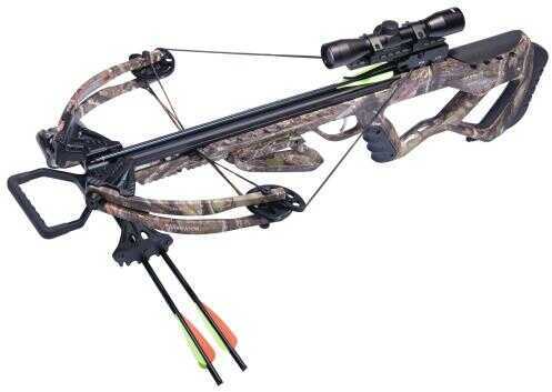 Center Point Crossbow Tormentor 370 Camo With 4X Scope Model: AXCT185CK